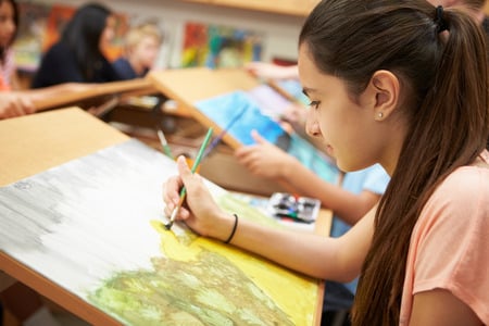 Young Art Student